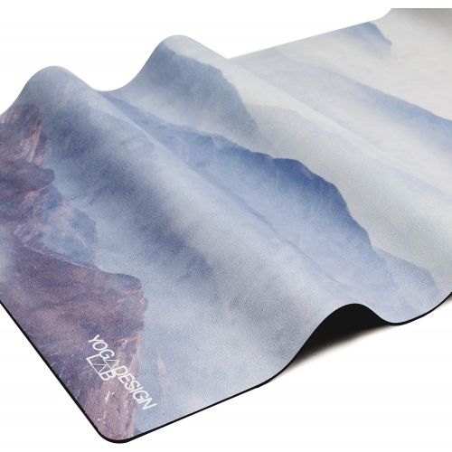  YOGA DESIGN LAB | THE COMBO YOGA MAT | 2-in-1 Mat+Towel | Eco Luxury | Designed in Bali | Ideal for Hot Yoga, Power, Bikram, Ashtanga, Sweat | Studio Quality | Includes Carrying St