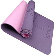 [아마존베스트]Yogati Yoga Mat Non-slip, Non-toxic, with Carrying Strap Yoga mat with alignment lines for posture. Ideal yoga mats as a gym mat, sports mat, fitness mat, training mat - yoga mat.