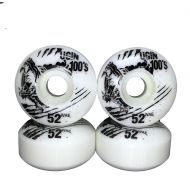 YOGOGO PU Skateboard Wheels Double Locker Skateboard Wheel Hardness SHR - 100A Coefficient of Restitution 75% 52mm x 30mm 4 PCS