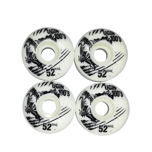  YOGOGO PU Skateboard Wheels Double Locker Skateboard Wheel Hardness SHR - 100A Coefficient of Restitution 75% 52mm x 30mm 4 PCS