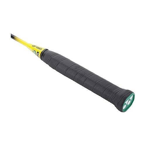  YONEX Graphite Badminton Racquet Astrox Lite Series (G4, 77 Grams, 30 lbs Tension) (Astrox 01 Yellow Black)