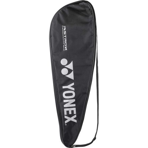  YONEX Graphite Badminton Racquet Astrox Lite Series (G4, 77 Grams, 30 lbs Tension) (Astrox 01 Yellow Black)