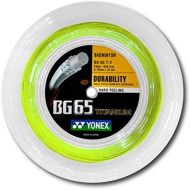 YONEX BG65Ti 200m Badminton String Reel, White