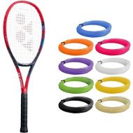 Yonex VCORE 98 Scarlet 7th Gen Performance Tennis Racquet - Strung with Synthetic Gut Racket String in Your Choice of Colors - Precise Spin & Remarkable Control