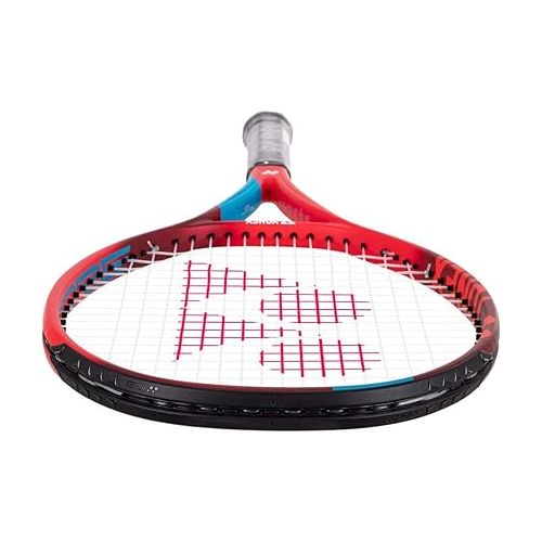  Yonex VCORE 25 Inch 6th Gen Junior Tennis Racquet, Tango Red