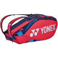 YONEX Pro Racquet Tennis Bag (6 Pack) Scarlet