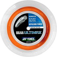 YONEX BG 66 Ultimax Badminton String 200m Reel-(Orange)