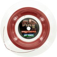 Yonex Unisex's Poly Tour Fire 200M String Reel-1,2 mm, Red/Red, 1.2 mm/200 m