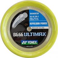 YONEX BG66 Ultimax Badminton String - 200m Reel, Color- Yellow