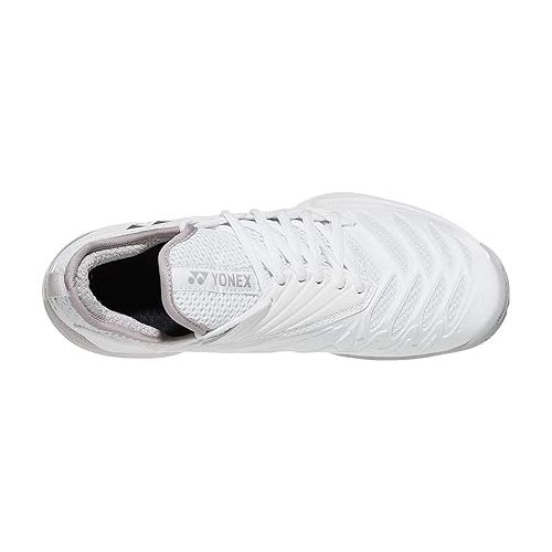  YONEX Fusion Rev 3 Womens Tennis Shoe - White/Silver