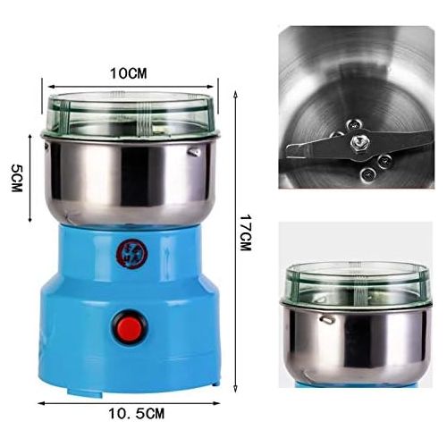  [아마존베스트]YONGGANG Multifunction Smash Machine Grinder, Ultra Fine Dry Food Grinder, Electric High-Speed Kitchen Mill for Spice/Herb/Cereal/Beans/Pet Food.