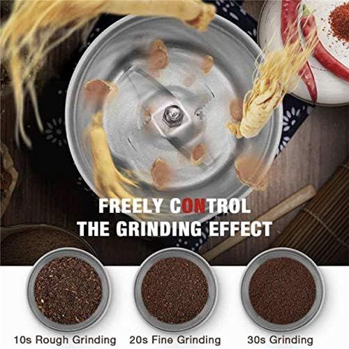  [아마존베스트]YONGGANG Multifunction Smash Machine Grinder, Ultra Fine Dry Food Grinder, Electric High-Speed Kitchen Mill for Spice/Herb/Cereal/Beans/Pet Food.