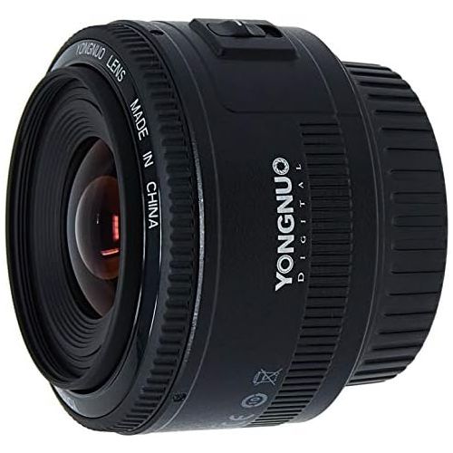  [아마존베스트]YONGNUO YN35mm F2 Lens 1:2 AF/MF Wide-Angle Fixed/Prime Auto Focus Lens for Canon EF Mount EOS Camera