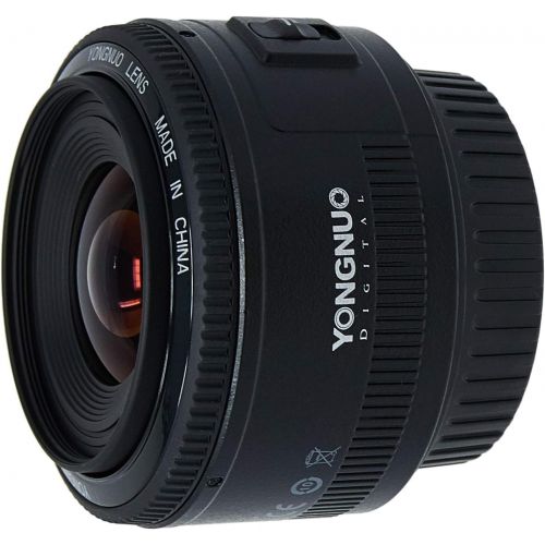  [아마존베스트]YONGNUO YN35mm F2 Lens 1:2 AF/MF Wide-Angle Fixed/Prime Auto Focus Lens for Canon EF Mount EOS Camera