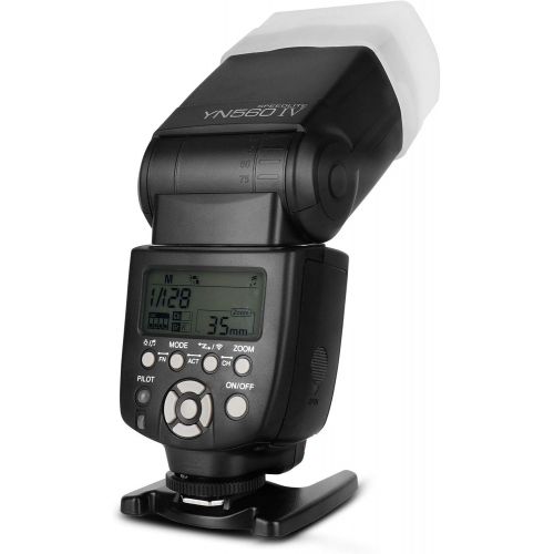  Yongnuo YN-560 IV Flash Speedlite for Canon Nikon Pentax Olympus DSLR Cameras with EACHSHOT Diffuser