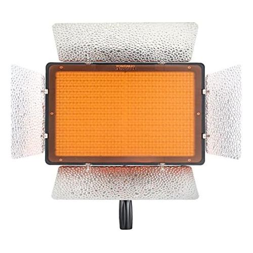  YONGNUO YN1200 Pro LED Video Light LED Studio Lamp with 3200k-5600k Adjustable Color Temperatur?e for The SLR Cameras Camcorders, Like Canon Nikon Pentax Olympus Samsung Panasonic