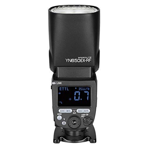  Yongnuo YN650EX-RF Wireless Flash Speedlite GN60 24pcs LED lamp Beads TTL HSS Master Slave Flash with Built-in 2.4G RF System for Canon DSLR Camera