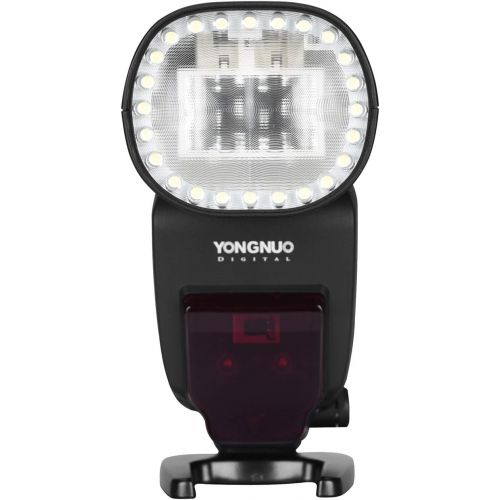  Yongnuo YN650EX-RF Wireless Flash Speedlite GN60 24pcs LED lamp Beads TTL HSS Master Slave Flash with Built-in 2.4G RF System for Canon DSLR Camera