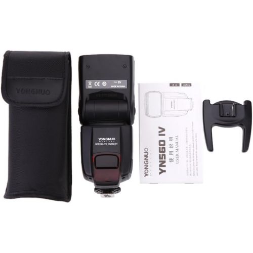  Yongnuo YN-560IV(560III upgrade version,a Combination of YN-560 III and YN560-TX all functions) 2.4G Wireless Flash Speedlite Trigger Controller for Canon Nikon Olympus Pentax