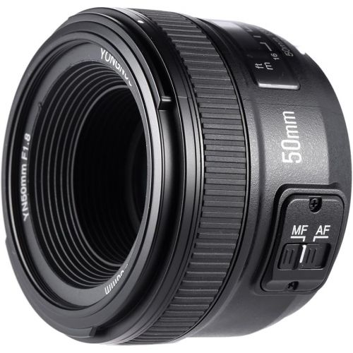  YONGNUO YN50mm F1.8N Manual Focus Lens Standard Prime Lens Large Aperture FX DX Compatible with Nikon DSLR Cameras