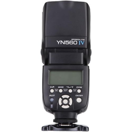  Yongnuo YN-560IV(560III upgrade version,a Combination of YN-560 III and YN560-TX all functions) 2.4G Wireless Flash Speedlite Trigger Controller for Canon Nikon Olympus Pentax