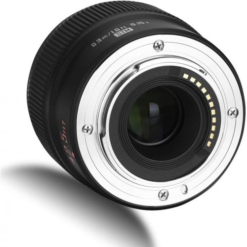  Yongnuo YN42.5MM F1.7M II Medium Auto Focus Fixed Prime Lens, for Micro Four Thirds Cameras, Compatible with Olympus Panasonic