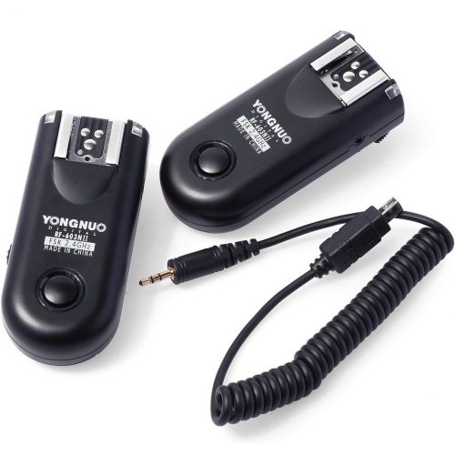  [아마존베스트]YONGNUO RF-603 II 16-Ch Wireless Flash Trigger Kit for Nikon DC2 Connection