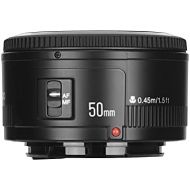[아마존베스트]Yongnuo YN 50 mm F/1.8 AF/MF Large Aperture Autofocus Lens for Canon EF Mount EOS Camera LF651