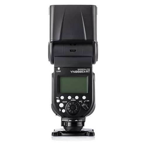  YONGNUO YN968EX-RT LED Wireless Flash Speedlite Master TTL HSS for Canon Digital Cameras with A&R Cleaning Cloth, Stand and case