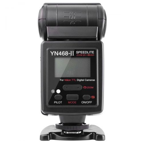  YONGNUO Yongnuo YN-468 II i-TTL Speedlite Flash With LCD Display, for Nikon (Discontinued by Manufacturer)