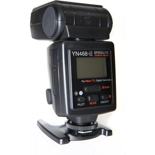  YONGNUO Yongnuo YN-468 II i-TTL Speedlite Flash With LCD Display, for Nikon (Discontinued by Manufacturer)