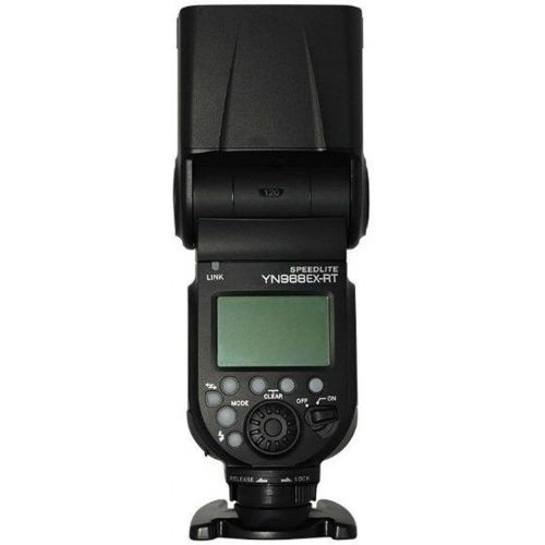  YONGNUO YN-968EX-RT GN60 18000s HSS Wireless TTL Speedlite for Canon EOS DSLR Camera, with Microfiber Cloth
