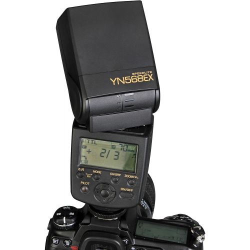  YONGNUO TTL Flash Unit Speedlite YN568EX YN-568EX with High Speed Sync 18000 for Nikon Digital Camera