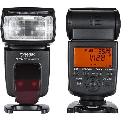  YONGNUO YN568EX III Wireless Master & Slave TTL Flash Speedlite with High Speed Sync for Canon DSLR Cameras