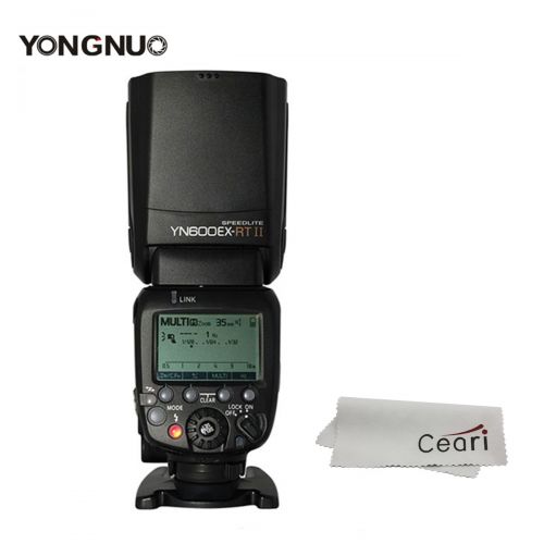  YONGNUO YN600EX-RT II 2.4G Wireless 18000s HSS GN60 5600K Master TTL Flash Speedlite for Canon Camera