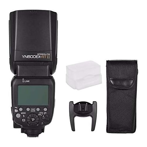  YONGNUO Updated YN600EX-RT II Wireless Flash Speedlite with Optical Master and TTL HSS for Canon AS Canon 600EX-RT w EACHSHOT Diffuser