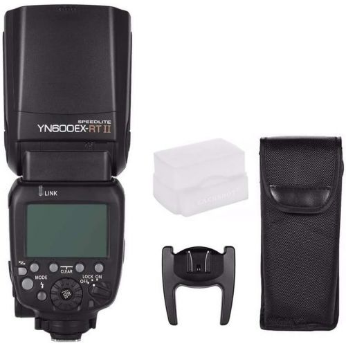  YONGNUO Updated YN600EX-RT II Wireless Flash Speedlite with Optical Master and TTL HSS for Canon AS Canon 600EX-RT w EACHSHOT Diffuser