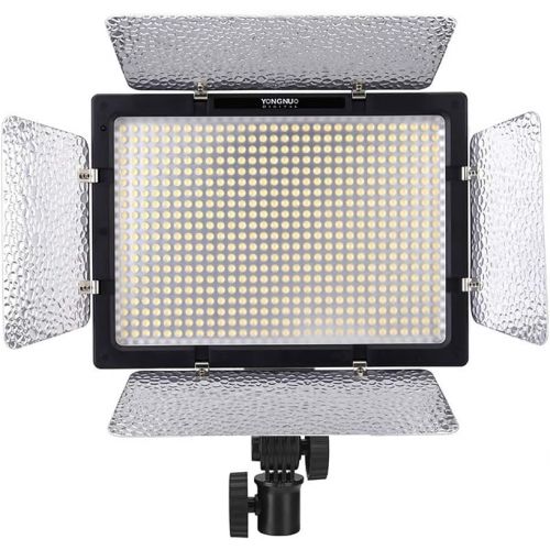  YONGNUO YN600L 600 LED 5500K Color Temperature Adjustable LED Video Light for Canon  Nikon  Sony Camcorder DSLR