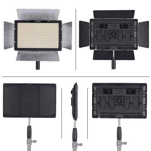  YONGNUO YN1200 LED Video Light 3200K-5500K Photography Video Recording Fill Light wRemote Controller Adjustable Brightness CRI≥95 Support APP Remote Control Studio Lighting