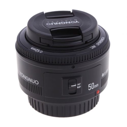  YONGNUO Yongnuo YN50mm F1.8 Lens Large Aperture AF Lens in Black For Canon EOS Rebel Digital Camera