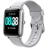 [아마존베스트]Yonmig Smartwatch, Fitness Wristband, Tracker, Full Touchscreen Watch, Waterproof IP68 Wristwatch, Smartwatch with Pedometer, Heart Rate Monitor, Stopwatch, Sports Watch, Bluetooth