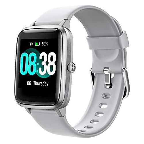  [아마존베스트]Yonmig Smartwatch, Fitness Wristband, Tracker, Full Touchscreen Watch, Waterproof IP68 Wristwatch, Smartwatch with Pedometer, Heart Rate Monitor, Stopwatch, Sports Watch, Bluetooth