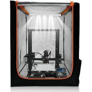 3D Printer Enclosure with LED Lighting, Fireproof Dustproof Tent Constant Temperature Protective Cover for Creality Ender 3/Ender 3 Pro/Ender 3V2/Ender 3S1/Neo/Anycubic Elegoo, Large