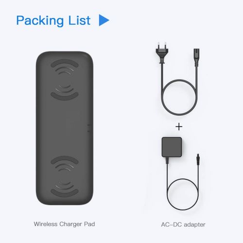  [아마존 핫딜]  [아마존핫딜]YOOTECH Dual Fast Wireless Charger mit Luefter,10/7.5/5W induktiv Ladestation,QI Induktions Ladegerat fuer iPhone 11/11 Pro/11 Pro Max/XS MAX/XR/XS/X/8/8 Plus,Galaxy S10+/S10/S10e/No