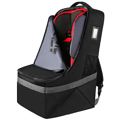  [아마존베스트]YOREPEK Car Seat Travel Bag,Airport Gate Check Bag for Carseat,Carseat Carrier Backpack,Durable...