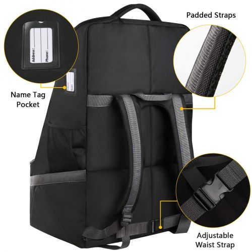  [아마존베스트]YOREPEK Car Seat Travel Bag,Airport Gate Check Bag for Carseat,Carseat Carrier Backpack,Durable...