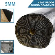 YOUNGFLY 118 x 39 Car Sound Deadener Car Heat Shield Insulation Mat Material Silver 32 sqft 5mm Thick