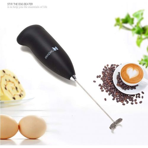  YOUNICER Kaffeemilch Duese Mini elektrische Kaffee Ruehrer Schneebesen