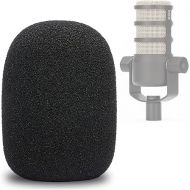 PodMic Pop Filter Foam Cover - Mic Windscreen Wind Cover Customized for Rode PodMic USB Versatile Dynamic Broadcast Microphone to Blocks Out Plosives