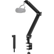 Mic Boom Arm Compatible with Shure SM7B, MV7, Blue Yeti Mic, HyperX QuadCast Mic, Rode Podmic and Most Podcast Microphones, Premium Microphone Arm Stand by YOUSHARES